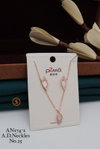 AN 174 Daily Wear AD Pendant Set Wholesale Shop In Surat
